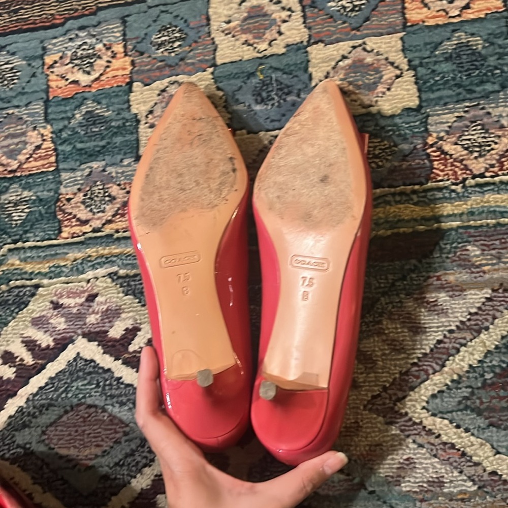 COACH MANDY SHOES SIZE 7.5 - Picture 5 of 6